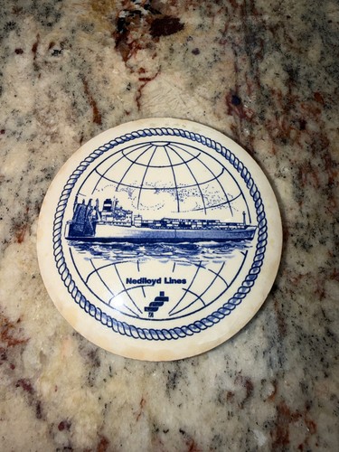 Nedlloyd lines vintage - lines, ceramic