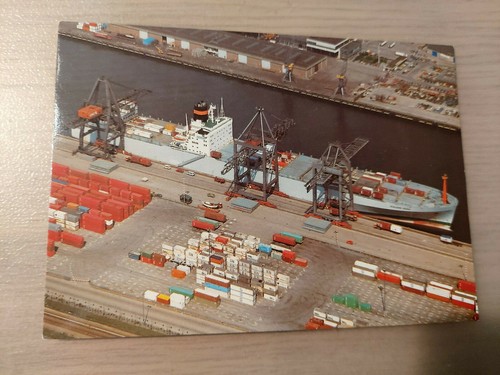 Postcard freight ship - postcard, mv