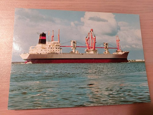 Cartolina nave carico mv - cartolina,