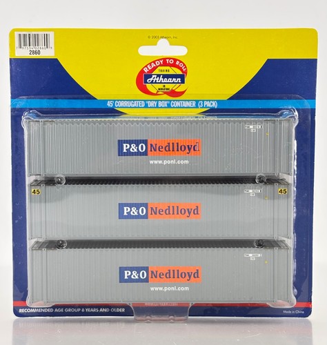 Athearn 2860 o nedlloyd - athearn, p&o/nedlloyd