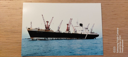 Photo freight ship nedlloyd - ship,